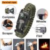 Outdoor Emergency Camping Hiking Survival Gear Tools Kit