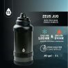 Stainless Steel Zeus Water Bottle 3 Liter, Black